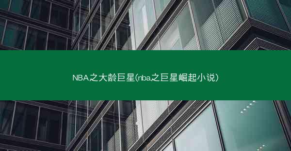 NBA之大龄巨星(nba之巨星崛起小说)