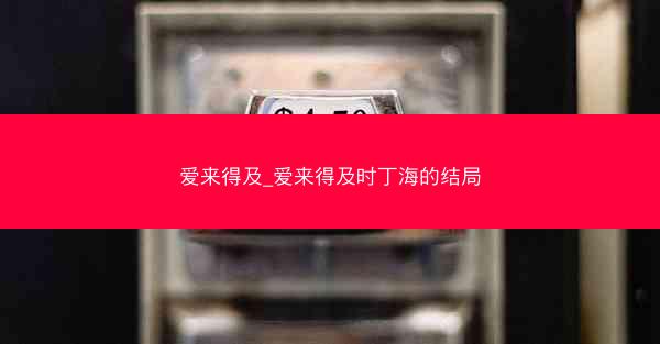 爱来得及_爱来得及时丁海的结局