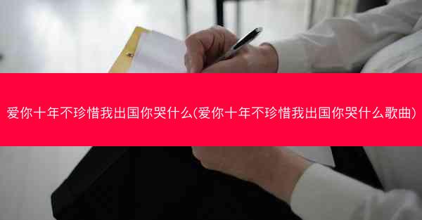 爱你十年不珍惜我出国你哭什么(爱你十年不珍惜我出国你哭什么歌曲)