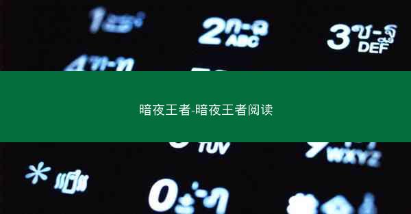 暗夜王者-暗夜王者阅读