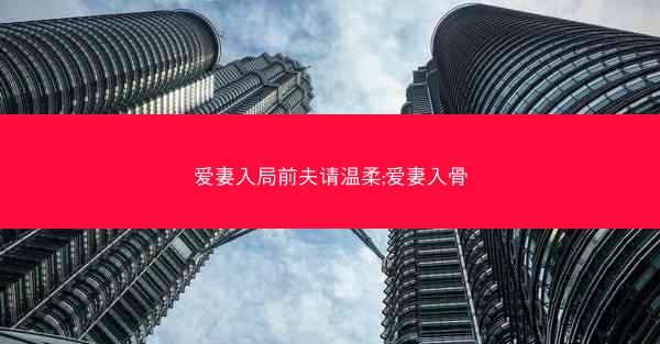 爱妻入局前夫请温柔;爱妻入骨