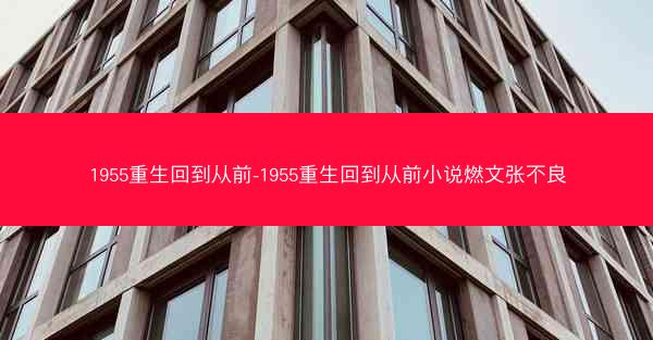 1955重生回到从前-1955重生回到从前小说燃文张不良