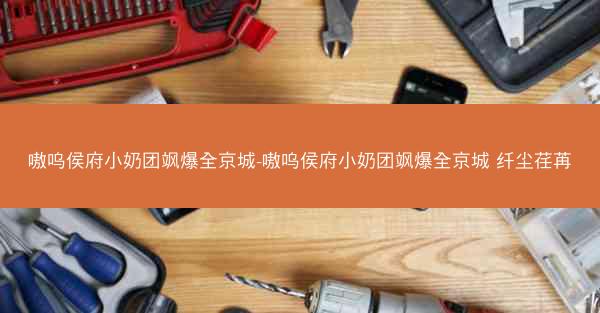 嗷呜侯府小奶团飒爆全京城-嗷呜侯府小奶团飒爆全京城 纤尘荏苒