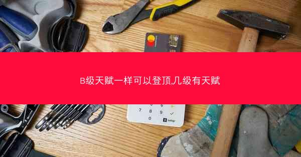B级天赋一样可以登顶,几级有天赋 B级天赋一样可以登顶,几级有天赋