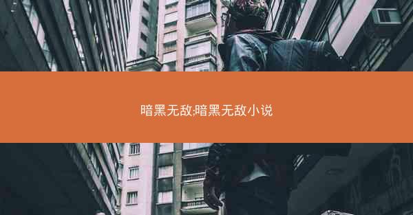 暗黑无敌;暗黑无敌小说