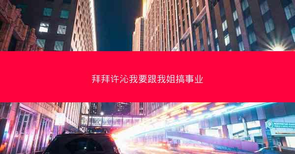 拜拜许沁我要跟我姐搞事业