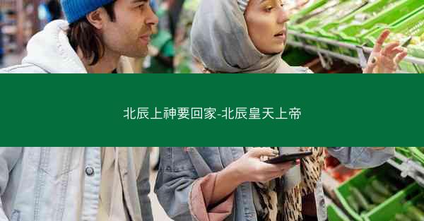北辰上神要回家-北辰皇天上帝