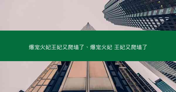 爆宠火妃王妃又爬墙了、爆宠火妃 王妃又爬墙了