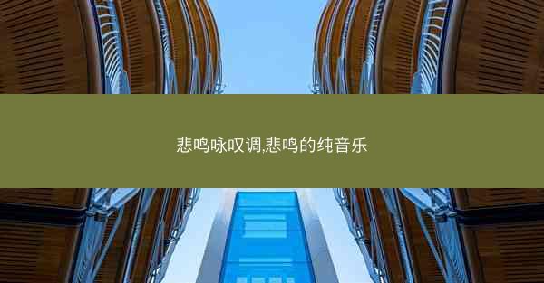 悲鸣咏叹调,悲鸣的纯音乐