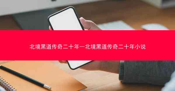 北境黑道传奇二十年—北境黑道传奇二十年小说