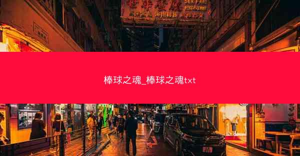 棒球之魂_棒球之魂txt