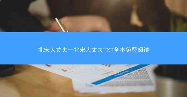 北宋大丈夫—北宋大丈夫TXT全本免费阅读