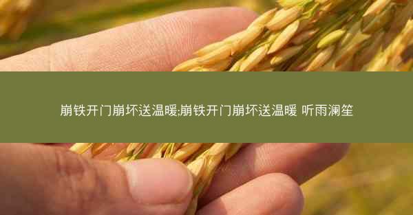 崩铁开门崩坏送温暖;崩铁开门崩坏送温暖 听雨澜笙