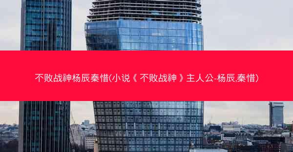 不败战神杨辰秦惜(小说《不败战神》主人公-杨辰,秦惜)