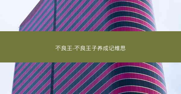 不良王-不良王子养成记维思