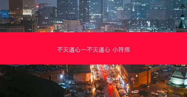 不灭道心—不灭道心 小符师