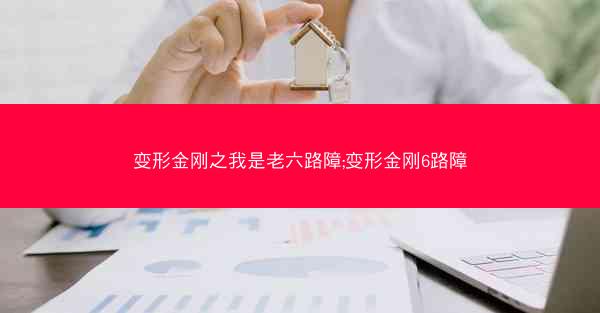 变形金刚之我是老六路障;变形金刚6路障