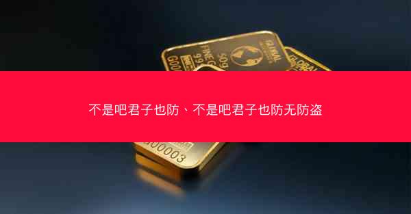 不是吧君子也防、不是吧君子也防无防盗