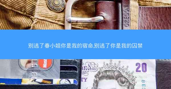 别逃了春小姐你是我的宿命,别逃了你是我的囚禁