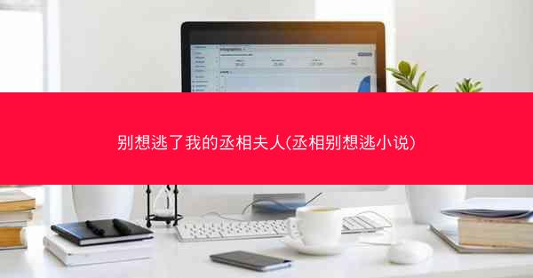 别想逃了我的丞相夫人(丞相别想逃小说)