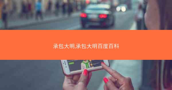 承包大明,承包大明百度百科