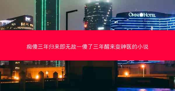 痴傻三年归来即无敌—傻了三年醒来变神医的小说