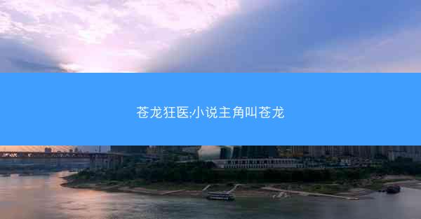 苍龙狂医;小说主角叫苍龙