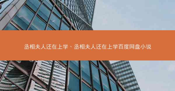 丞相夫人还在上学、丞相夫人还在上学百度网盘小说