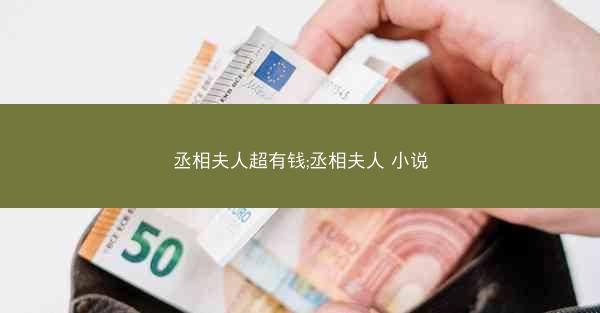 丞相夫人超有钱;丞相夫人 小说