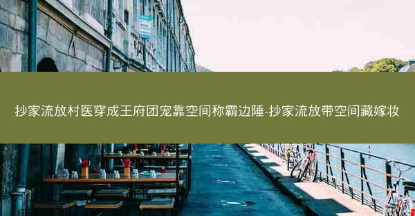 抄家流放村医穿成王府团宠靠空间称霸边陲-抄家流放带空间藏嫁妆