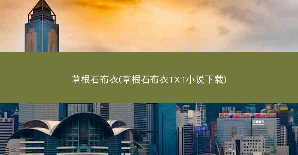 草根石布衣(草根石布衣TXT小说下载)