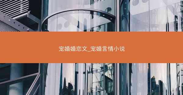 宠婚婚恋文_宠婚言情小说
