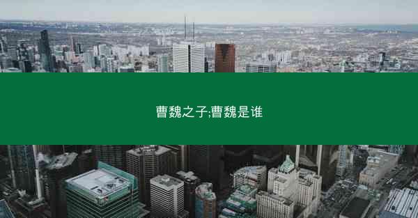 曹魏之子;曹魏是谁