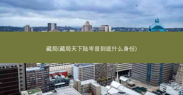 藏局(藏局天下陆岑音到底什么身份)