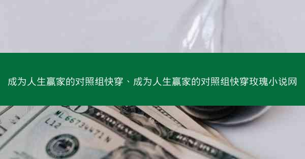 成为人生赢家的对照组快穿、成为人生赢家的对照组快穿玫瑰小说网