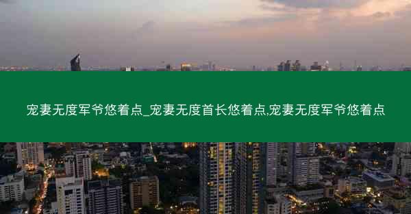 宠妻无度军爷悠着点_宠妻无度首长悠着点,宠妻无度军爷悠着点