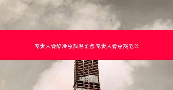 宠妻入骨酷冷总裁温柔点,宠妻入骨总裁老公