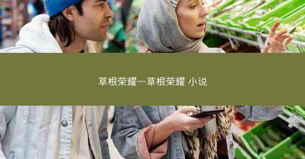 草根荣耀—草根荣耀 小说