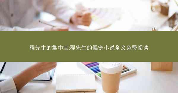 程先生的掌中宝;程先生的偏宠小说全文免费阅读