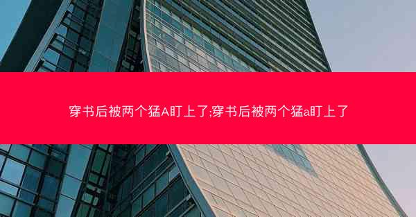 穿书后被两个猛A盯上了;穿书后被两个猛a盯上了