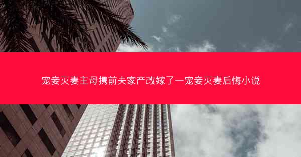 宠妾灭妻主母携前夫家产改嫁了—宠妾灭妻后悔小说
