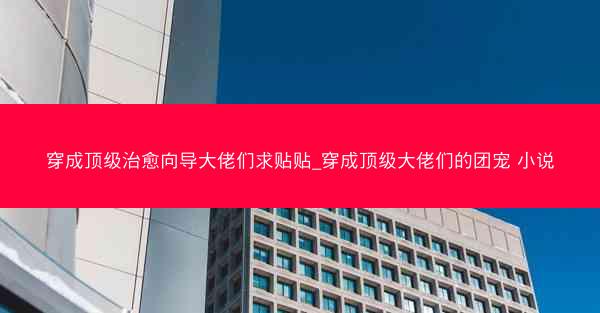 穿成顶级治愈向导大佬们求贴贴_穿成顶级大佬们的团宠 小说