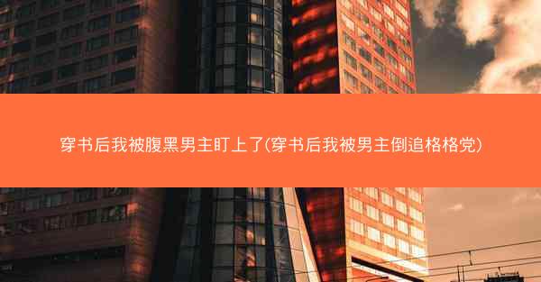 穿书后我被腹黑男主盯上了(穿书后我被男主倒追格格党)