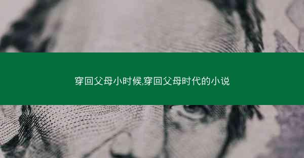 穿回父母小时候,穿回父母时代的小说