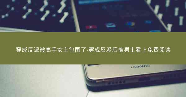 穿成反派被高手女主包围了-穿成反派后被男主看上免费阅读