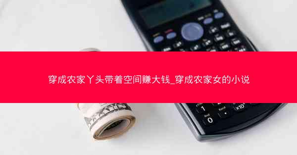 穿成农家丫头带着空间赚大钱_穿成农家女的小说