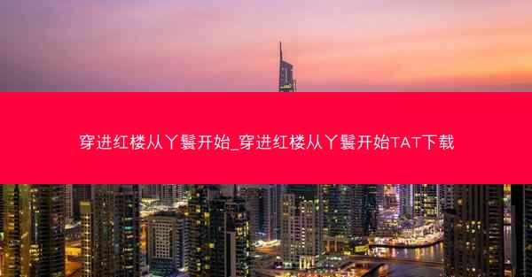 穿进红楼从丫鬟开始_穿进红楼从丫鬟开始TAT下载