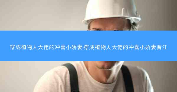 穿成植物人大佬的冲喜小娇妻;穿成植物人大佬的冲喜小娇妻晋江