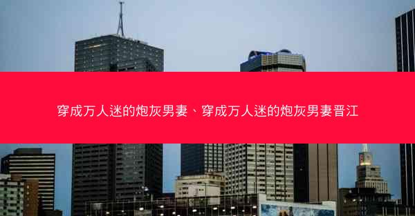 穿成万人迷的炮灰男妻、穿成万人迷的炮灰男妻晋江