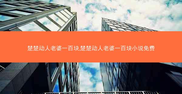 楚楚动人老婆一百块,楚楚动人老婆一百块小说免费
